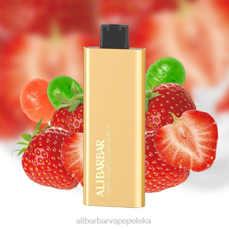 Alibarbar Vape Flavours - Alibarbar Pandora 7000 jednorazowych waporyzatorów chupa chups truskawkowy 44L4J53