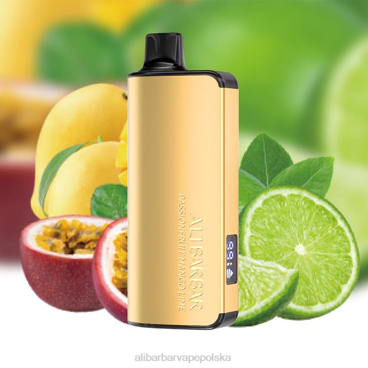 marakuja, mango, limonka