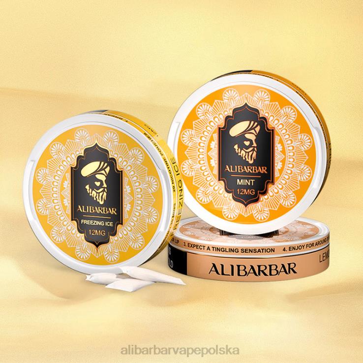 Alibarbar Vape Review - Alibarbar woreczki nikotynowe jagoda kwaśna malina 44L4J80